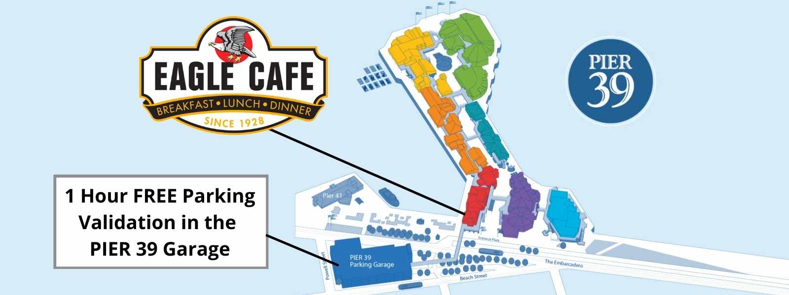 Eagle Cafe map