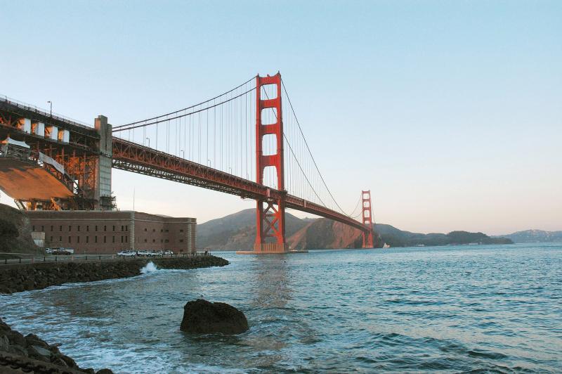 Golden Gate Bridge in San Francisco